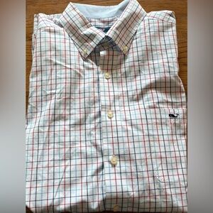 Vineyard Vines Shep & Ian “Tucker Shirt”Button Front Shirt, Size XL